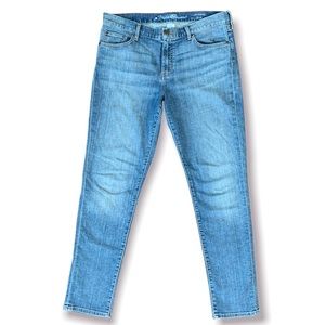 Eddie Bauer Boyfriend Slim blue jeans size 8 good condition soft
